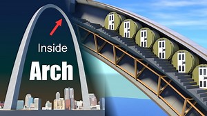 171K views · 1.4K reactions | What’s really inside the Gateway Arch? | Jared Owen | Facebook