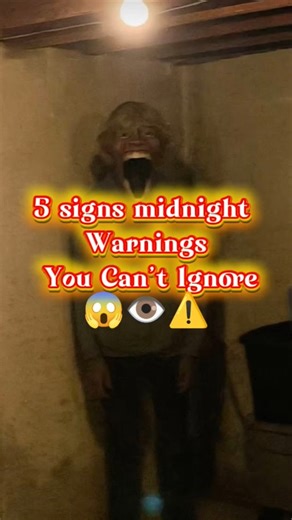 Midnight warnings👁️⚠️| dark | horror | horror facts| scary horror| haunted | darkorbit|
