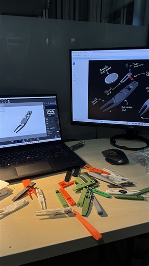 KeyShot on Instagram: "Speed up product design with 3D printing + 3D renderings -- @jimmytronics gives us a great real-world example. "When @sentinelgolf.us reached out to us looking for a design collaboration in the golf product space, at first we were nervous. We had never designed something related to the sport, and both of us had a limited scope of the game. "John at Sentinel Golf was looking to develop a divot tool, used to repair the greens and any scuff marks caused when playing, specific