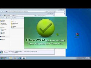Download Windows 7 build 7601 Activator ChewWGA v 0 9