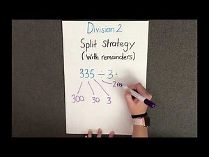 Division 2 - Split Strategy with remainders