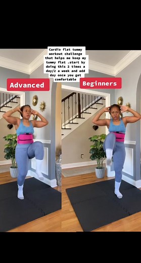 Flat Tummy Workout Challenge for Beginners and Advanced