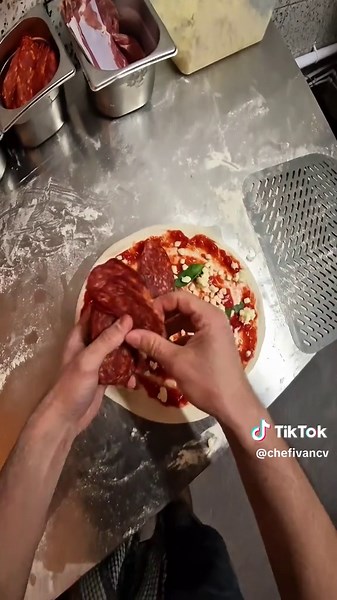 POV Wait till you see the last pizza! 🍕 👀(pov pizza making)#pizzalovers #pizza #pov #english #asmr