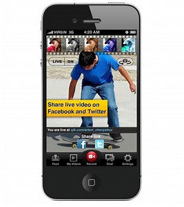 Qik Launches Video Connect iPhone App
