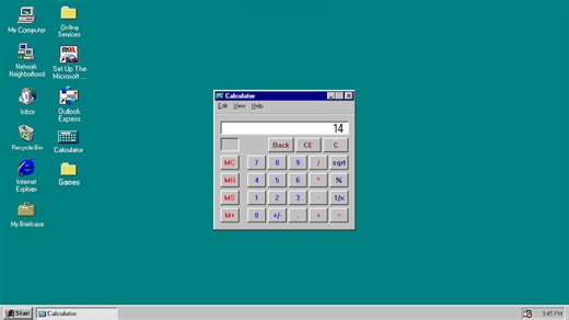 Cursed Windows 95 Remastered by AJ Games