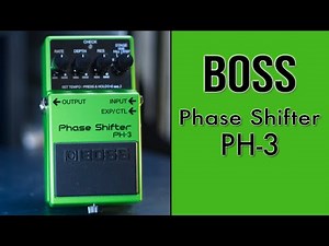 Boss PH-3 Phase shifter, jack of all trades phaser with boss's incredible build quality.