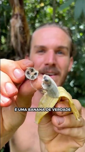 THIS IS THE ORIGINAL BANANA! 🍌 #curiosities #shorts #facts #banana #science