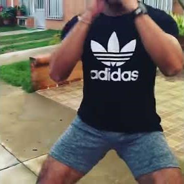 Sexy gay latino man dancing