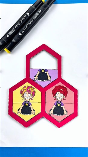 poppy playtime chapter 5 lilly lovebraids right cardboard puzzle fun #poppyplaytime #trend #craft