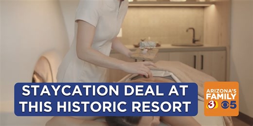 Relax & soak in the sun at the Tierra Luna Spa at the Arizona Biltmore