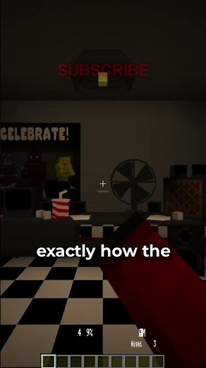 Full FNAF Recreation in Minecraft
