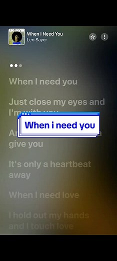 When I Need You by Leo Sayer | Apple Music Lyrics Video