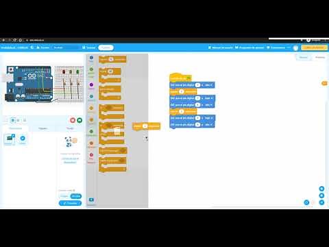 Programación de Arduino Uno para semáforo en mBlock