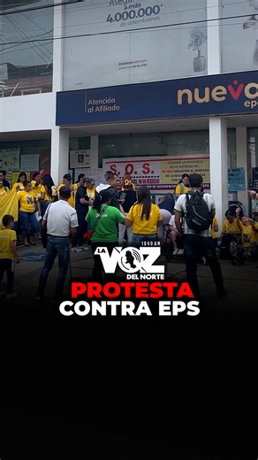 2.2K views · 30 reactions | A las afueras de una EPS en el barrio Caobos en la ciudad de Cúcuta, 150 familias adelantaron una protesta, reclamando la atención médica para niños en condición de discapacidad, que no reciben atención desde hace aproximadamente dos meses. | La Voz del Norte 1040 AM | Facebook