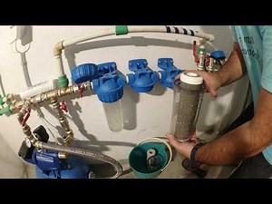 Φίλτρα Νερού Κεντρικής Παροχής - Αλλαγή ανταλλακτικών φίλτρων Οικιακά Φίλτρα νερού κεντρικής παροχής