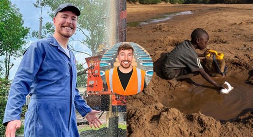 MrBeast construye 100 pozos de agua en África y gesto es aplaudido: "Resolver este problema es posible"