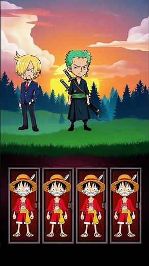 本物のルフィは誰？ ルフィ vs サンジ