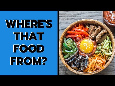 Guess What Country The Food Is From