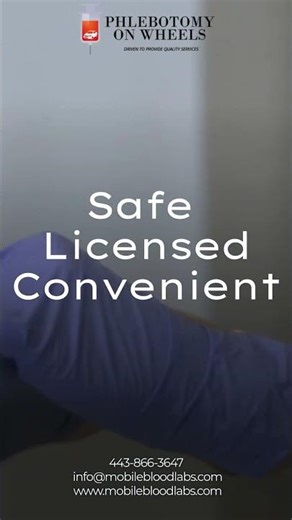 Still Going to Labs for Blood Tests? We Come to You | Phlebotomy On Wheels #shorts