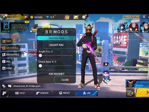 NEW UPBDATE FREEFIRE CHEAT TERBARU 2026 VIP MOD MENU|| NO BAN, NO BLACKLIST WORK RANK - NON ROOT