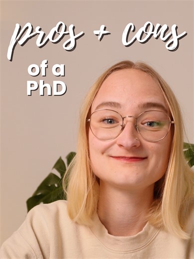 The Pros and Cons of Getting a PhD