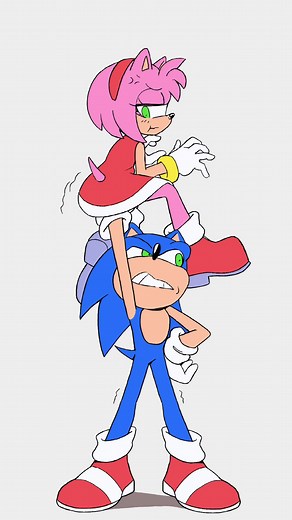 Amy Rose Helps Tails Try Something New