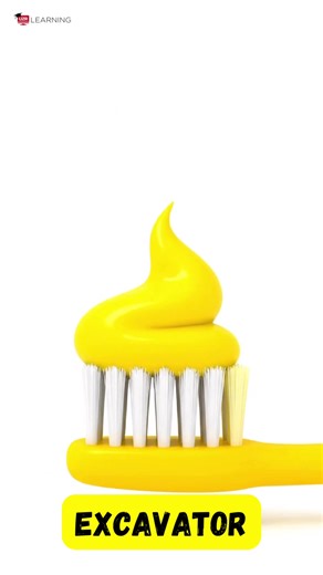 🪥 ABC Vehicles E-P 🚗 | Toothbrush & Toothpaste Transformation | Fun Learning for Kids #shorts#kidsoftiktok #foryoupage #colors #viral