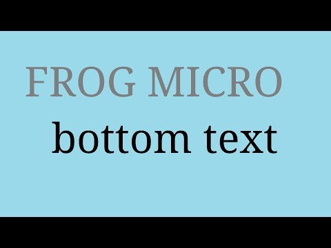 frog micro