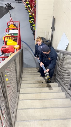 Mt. Lebanon Fire Department on Instagram: "Alexa! Communication is key on the fire ground"