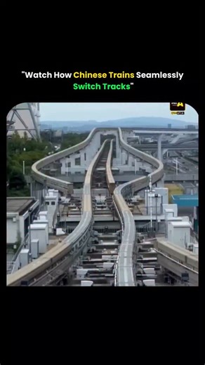 The Curious Core on Instagram: "Have you ever wondered how trains change their tracks? 🚄 In this video, we take a closer look at the impressive track-switching technology used in China’s railways. From powerful mechanical switches to precise control systems, see how trains smoothly change direction without stopping."