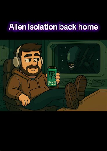 Alien Isolation back home #blowthisup #fyp #streaming #gaming