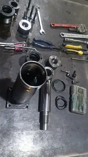 Multi purpose Notching machine (part 2). #hydraulics #hydraulic #motor #press #metal