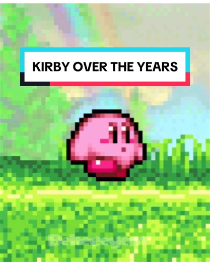 Kirby Over the Years Edit ⭐️ Kirby has had a lot of different looks over the years with some being more drastic than others, which style of Kirby is your favorite? #kirby #nintendo #nintendogames #gameboy #edit