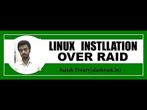 Linux installation over RAID.