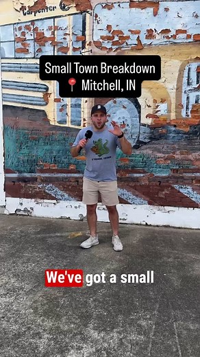 2.3K views · 5.3K reactions | Small Town Breakdown:  Mitchell, IN Things to check out: 1. Spring Mill State Park 2. Gus Grissom Monument & Home 3. Whispers Estate 4. Railroad Cafe Lounge 5. Huckleberry’s Bakery Special shout out to @chasebriscoe_ who will be rolling at the Brickyard on 7/27! #indiana #thingstodoinindiana | Nate Spangle | Facebook
