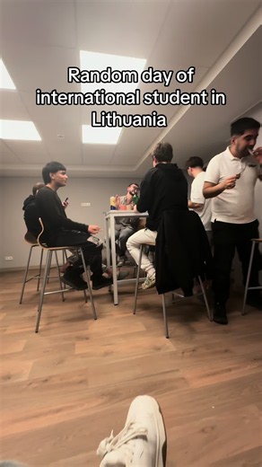 Random day of an international student in Lithuania — Vilnius dorm life