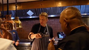 Cinnamon Grand Colombo hosted the second day of the training program with Chef Phillip Davenport for Cinnamon Hotels & Resorts chefs at the London Grill. Chef Davenport conducted engaging live cooking demonstrations, unveiled fresh and inventive recipes, and offered valuable insights into advanced culinary techniques, further honing the chefs' skills in an elegant and inspiring atmosphere. #CinnamonHotels #CinnamonGrandColombo #Colombo #Training #ChefPhillipDavenport #CulinaryInnovation #ModernG