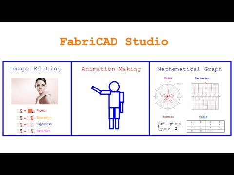 FabriCAD Studio – Advanced Graphics, Animation & Math in One Platform