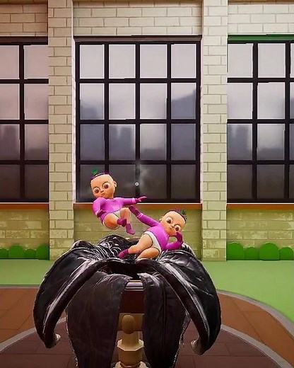 The baby in yellow 😨#funnybaby #dennome #horrorgame #thebabyinyellowgameplay #shortsfeed