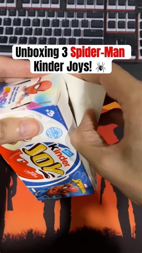 Spider-Man Kinder Joy Unboxing! 🕷️