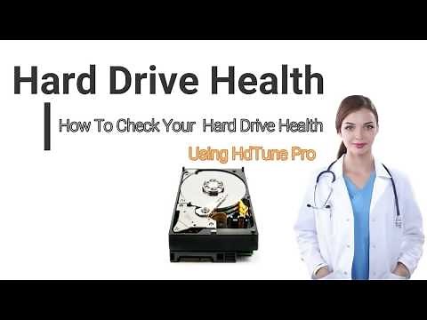 HOW TO CHECK HARD DRIVE HEALTH | HD TUNE