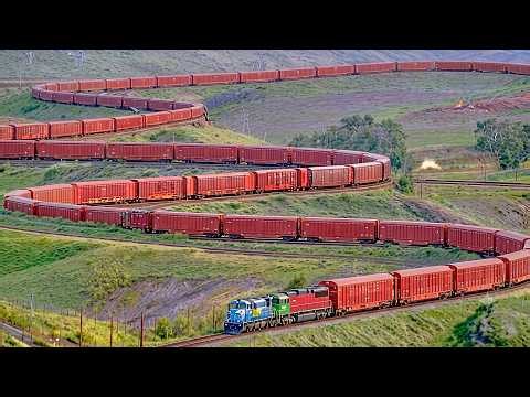 Top 10 Largest Trains on the Planet | 4K Documentary