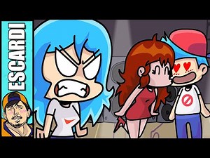 SKY VS BOYFRIEND - FRIDAY NIGHT FUNKIN ANIMATION (Notice me Senpai!) [ Spanish Fandub ]