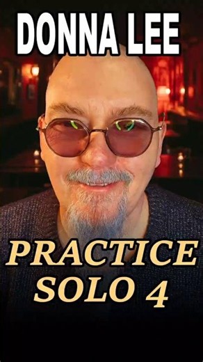 Donna Lee Practice Jazz Guitar Solo 4 #jazz #bebop #charlieparker