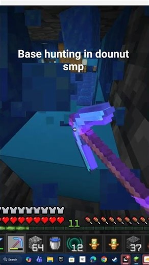 stacked base in dounut #shorts #minecraft #viral #trending #minecraftsurvivalseriesepisode1 #mc