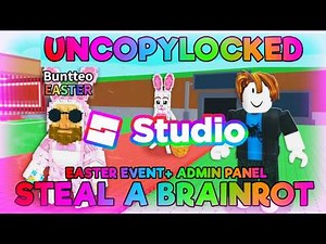 Steal A Brainrot Uncopylocked | Roblox Studio | Uncopylocked Roblox Game Tutorial !