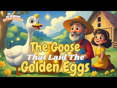 The Goose That Laid the Golden Eggs| Aesop’s Fable for Kids | Bedtime Story with Moral In English