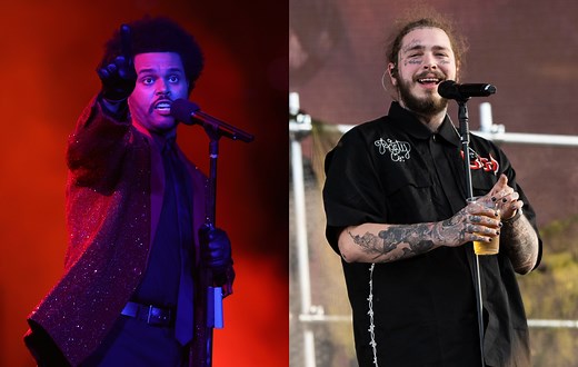 Post Malone and The Weeknd get in a bloody shootout in ‘One Right Now’ video