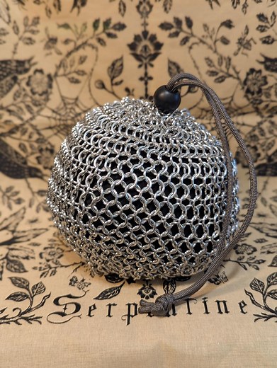 Handwoven Chainmaille Dice Bag - D&D - RPG Accessories - Custom Order - Anodized Aluminum Rings - Etsy