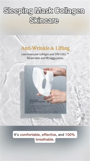 Sleeping Mask Collagen Skincare Best viral collagen overnight mask for the fastest rejuvenating